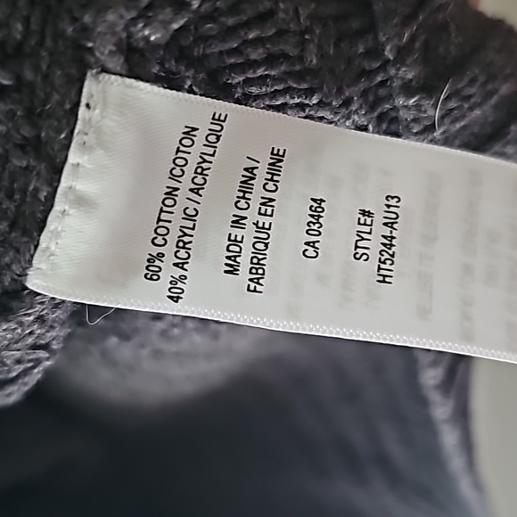 Grey Knit Boat Neck Sweater - Picture 2 of 7